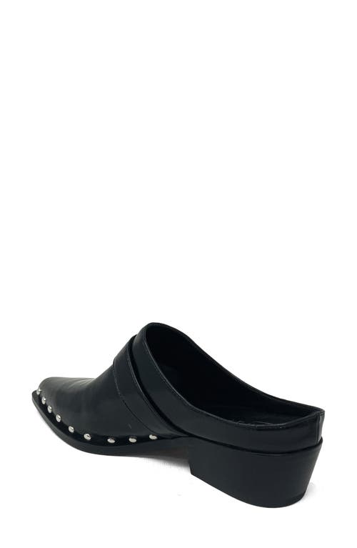 Shushop Tessa Studded Mule In Black