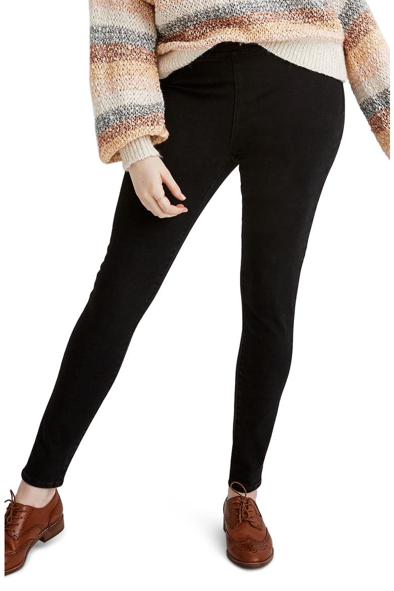 Roadtripper Pull-On Jeggings, Alternate, color, BLACK FROST