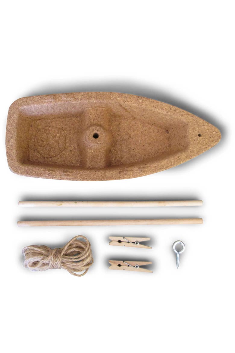Terra Kids Cork Boat DIY Activity Kit, Alternate, color, Multi