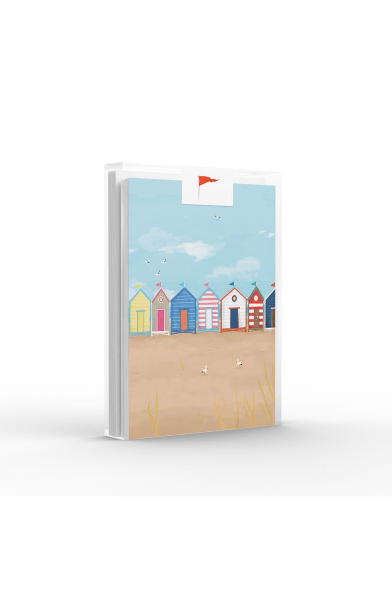 Ramus & Co Beach Huts Greeting Card Pack Set, Main, color, Multi-Pack