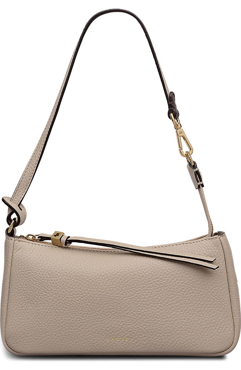 Radley Carlton Close Mini Zip Shoulder Bag, Main, color, Porcini