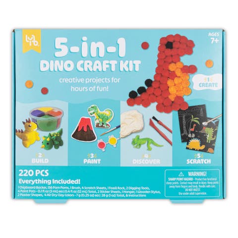 5In1 Dino Craft Kit 7+