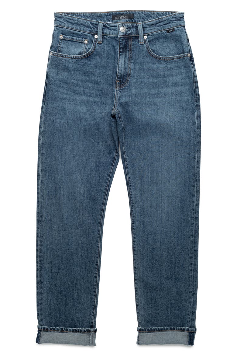 Zach Straight Leg Jeans, Alternate, color, DARK FADED CLASSIC BLUE