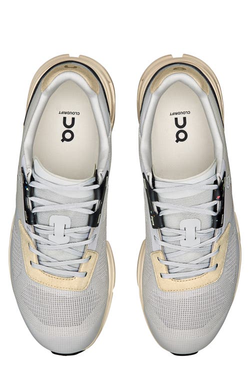 On Cloudrift Sneaker In Wolf/ice