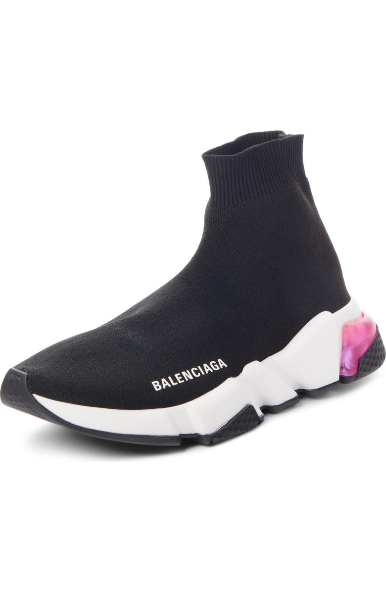 Balenciaga Mid Speed Sock Sneaker, Main, color,