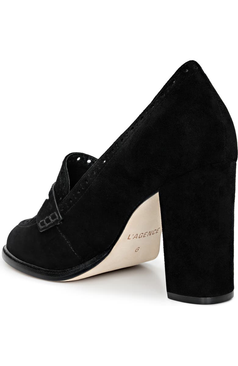 L'AGENCE Bea Penny Loafer Pump, Alternate, color,