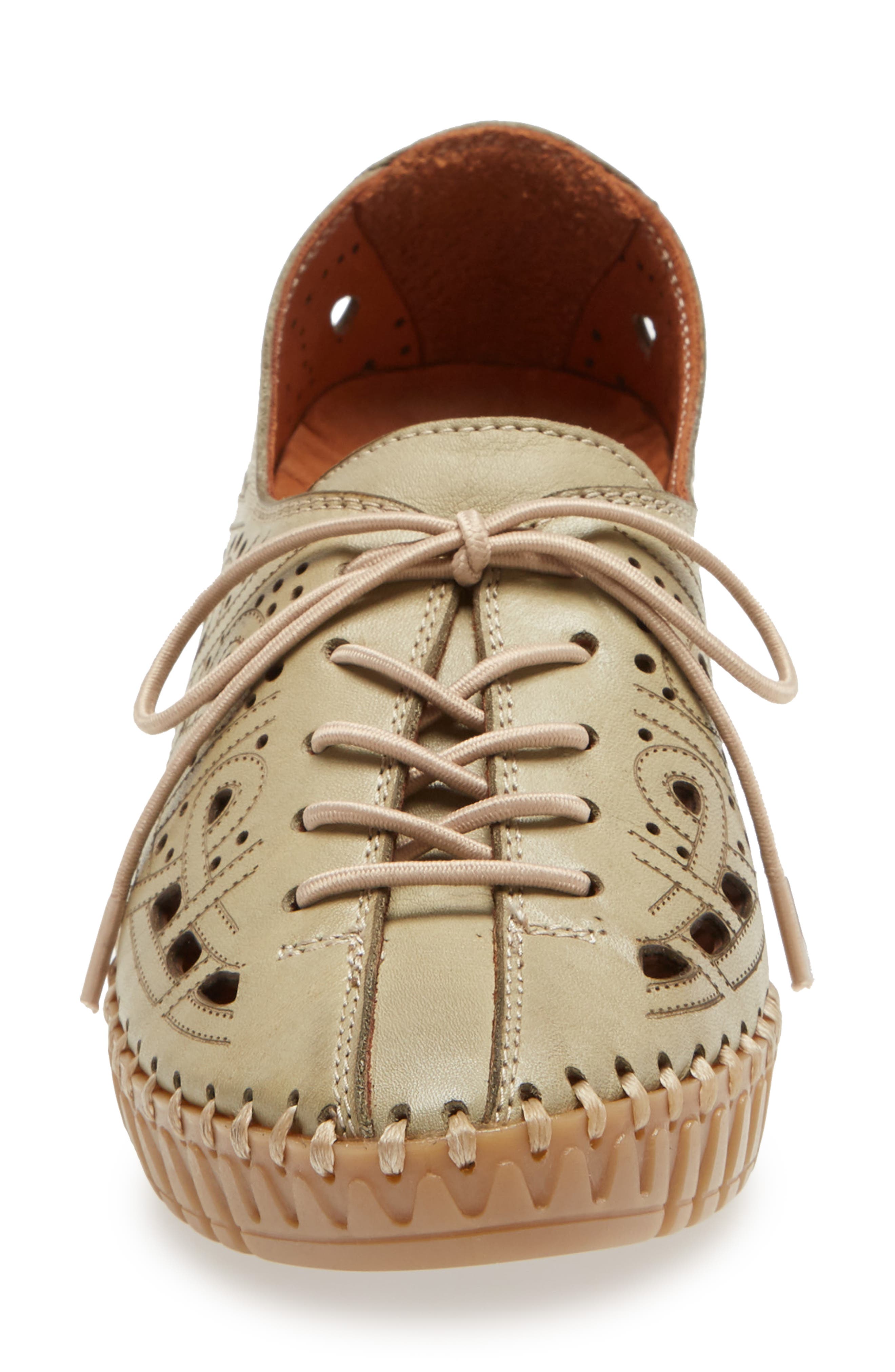 Sheridan Mia Kylie Lace-Up Flat, Alternate, color, 