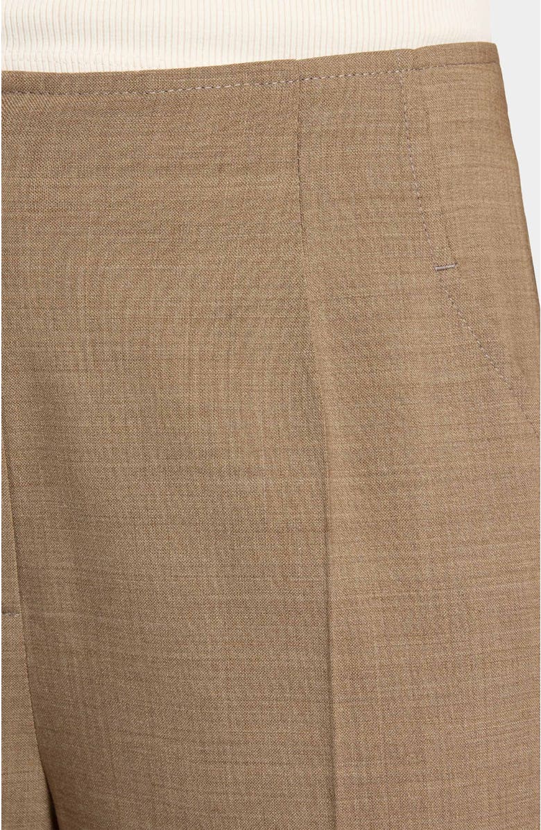 Santorelli Della Straight Leg Pants in Stretch Wool, Alternate, color, Hazelwood