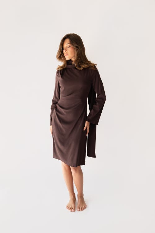 Shani X By Tess Johanna Dress In Brown