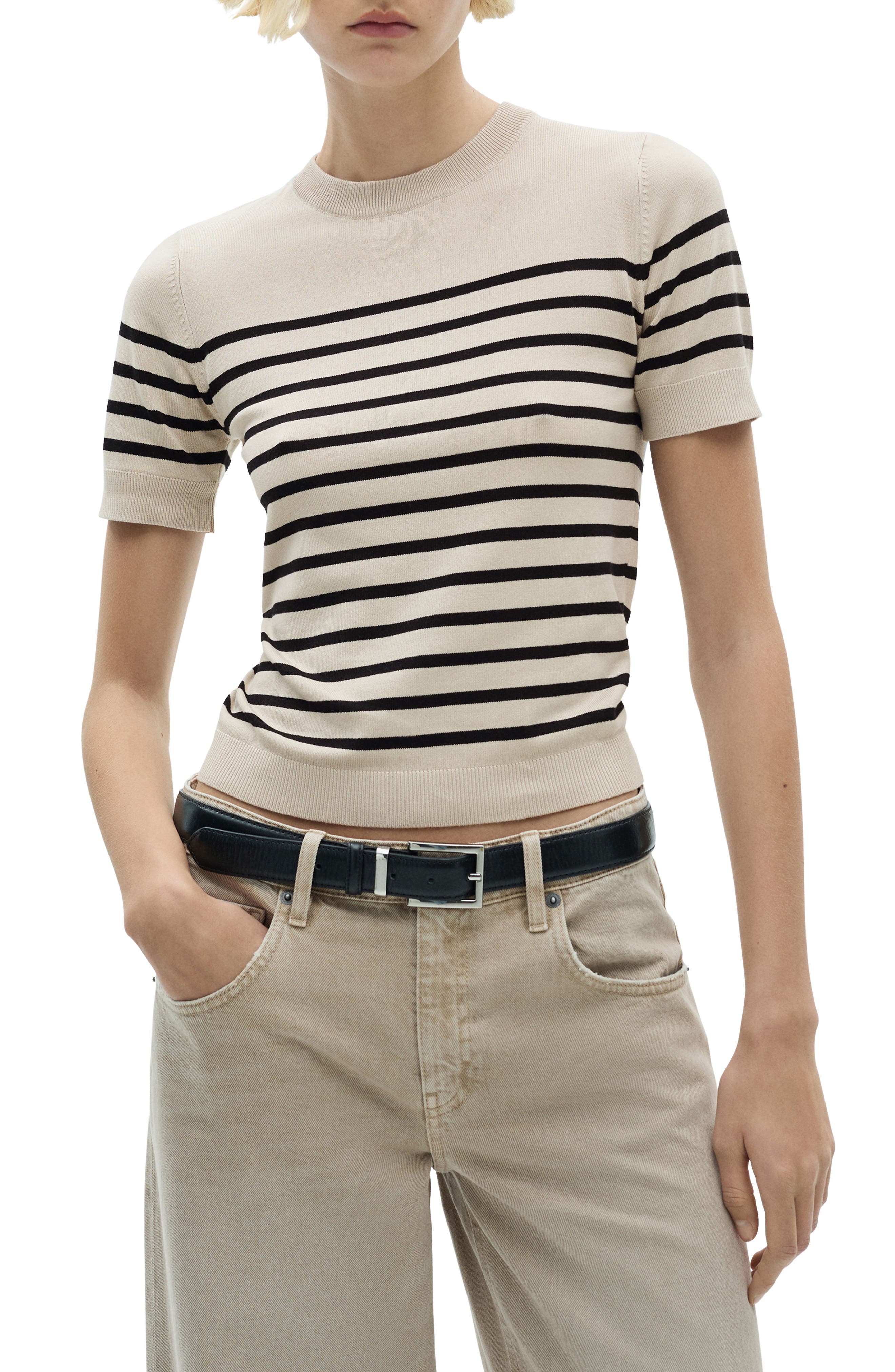 Short Sleeve Sweater - image 3