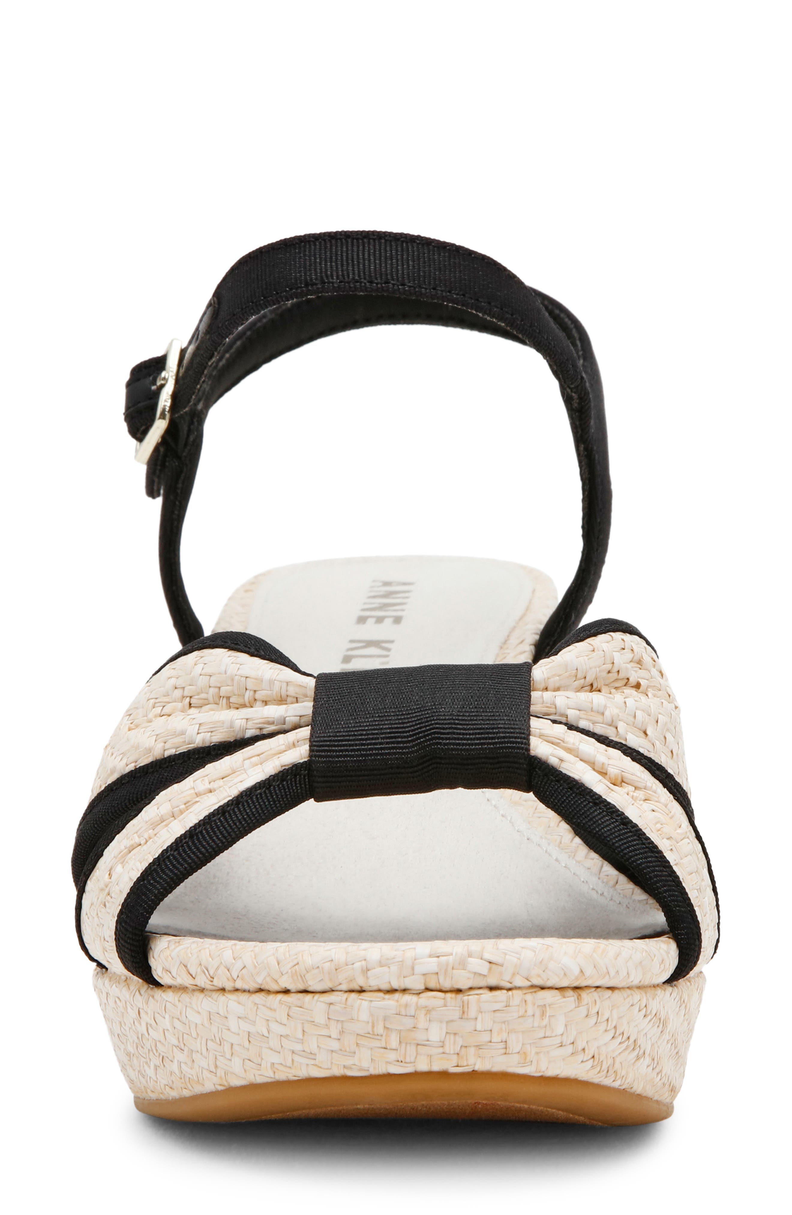 Anne Klein Pileni Ankle Strap Platform Sandal, Alternate, color, 