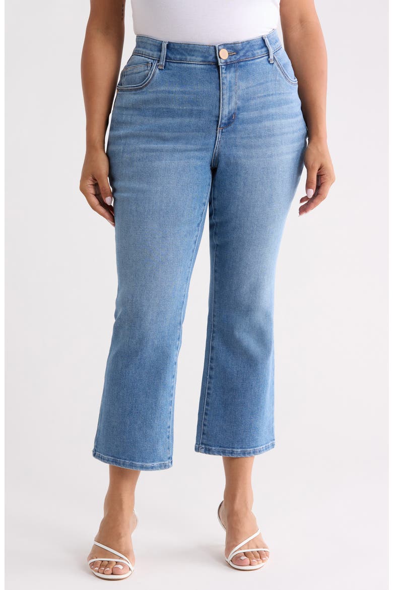 Bennett High Waist Ankle Barely Bootcut Jeans, Main, color, LIGHT BLUE ARTISANAL