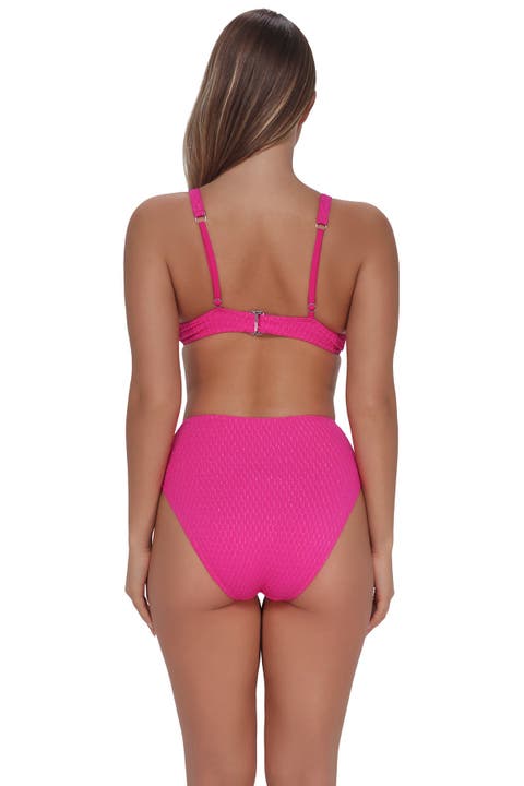 Astrid High Waist Bikini Swim Bottoms