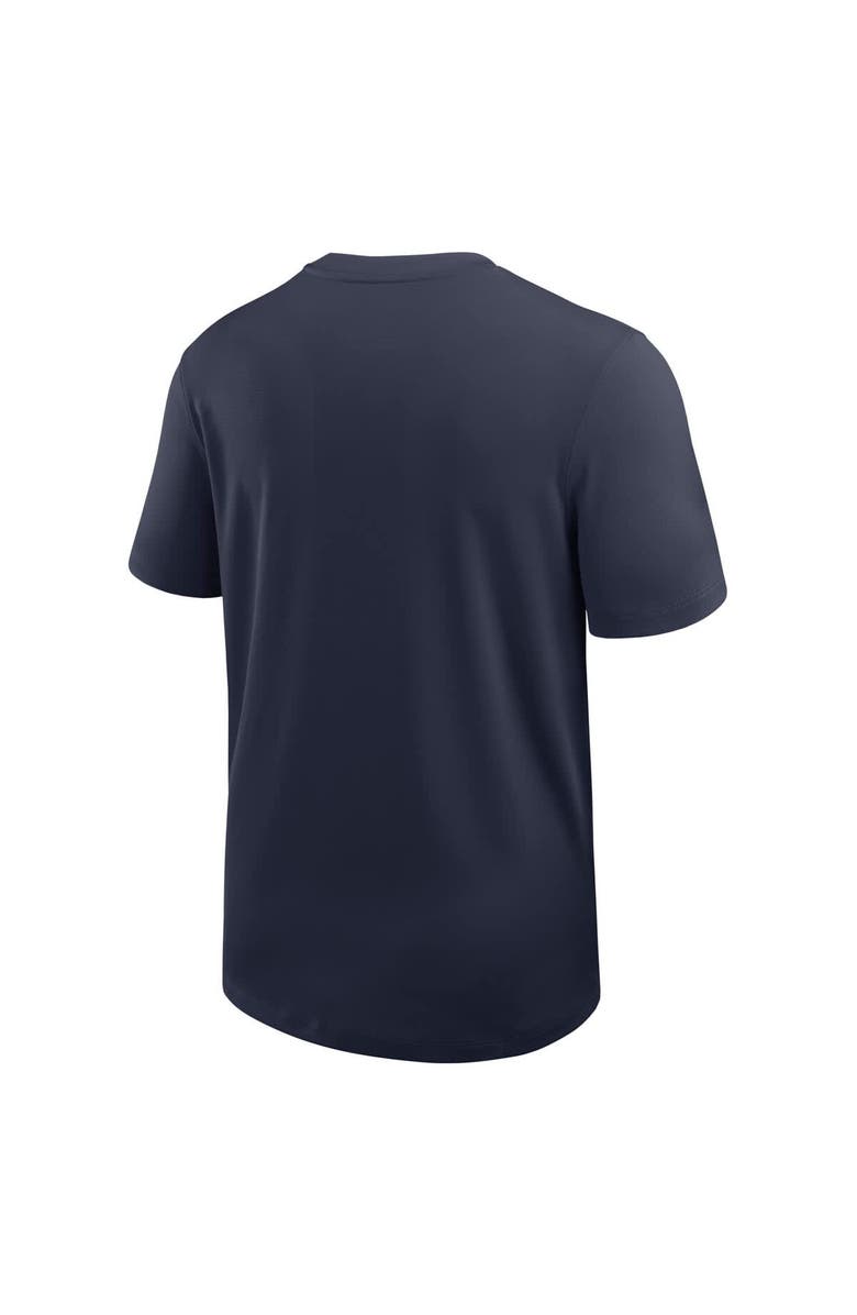 Nike Men's Nike Navy Arizona Wildcats 2025 Sideline UV Performance Coach T-Shirt, Alternate, color, Navy
