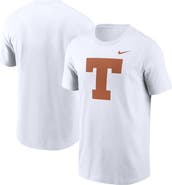 Nike Men's Nike White Texas Longhorns Baseball Logo T-Shirt