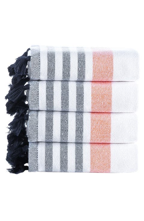 Pesthemal 4-Pack Turkish Cotton Washcloths