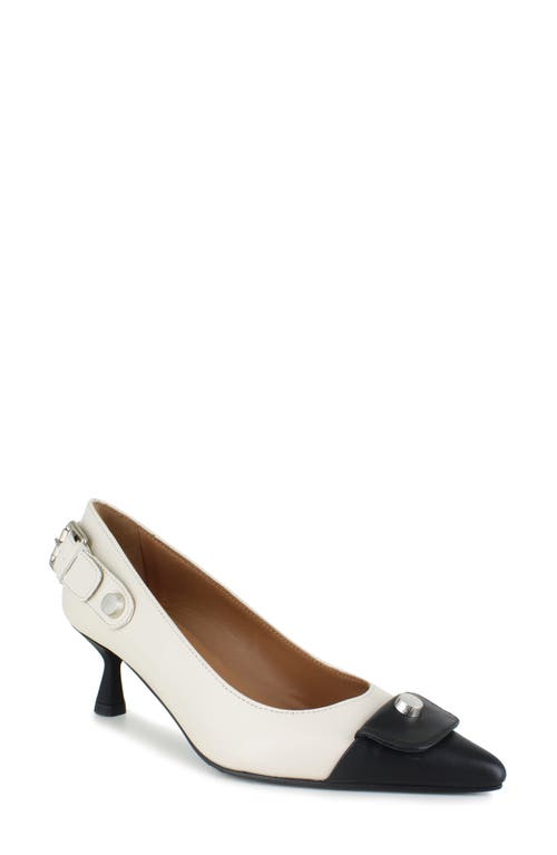 Ziginy Margit Cap Toe Pump In Multi