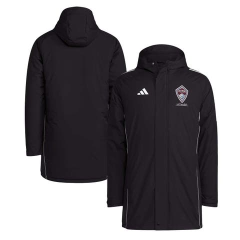 Adidas Climastorm Jacket Mens Medium Black Rain Hoodie Water