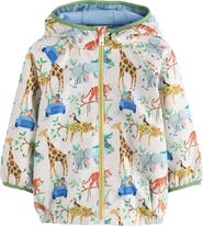 NEXT Kids' Safari Water-Resistant Hooded Jacket