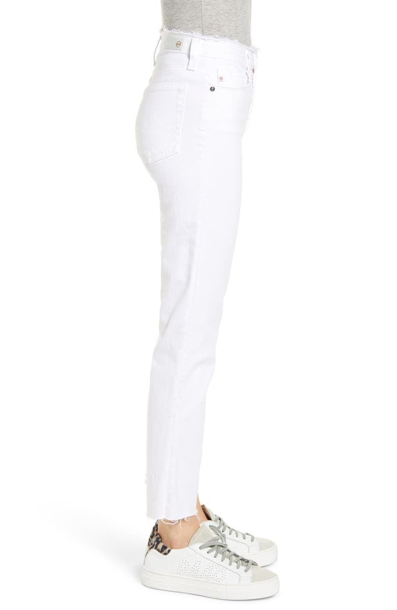 AG The Isabelle High Waist Ankle Straight Leg Jeans, Alternate, color, 