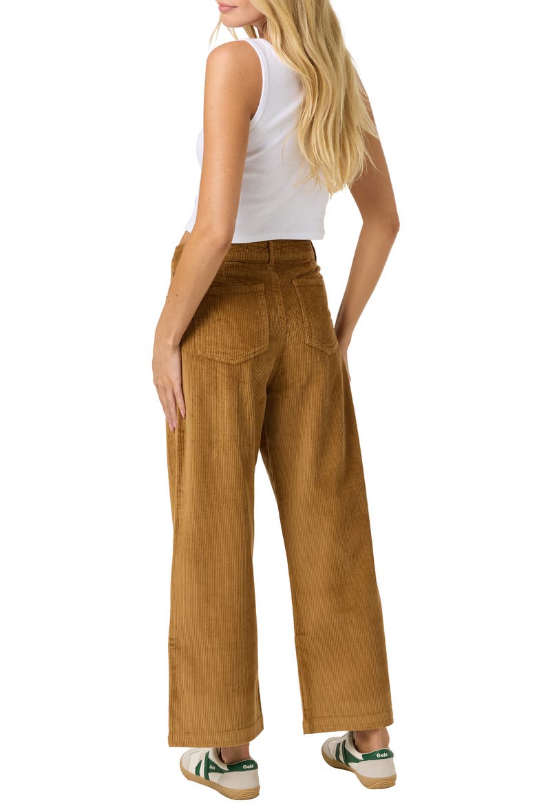 Langford Wide Leg Corduroy Pants, Alternate, color, WOODSHACK