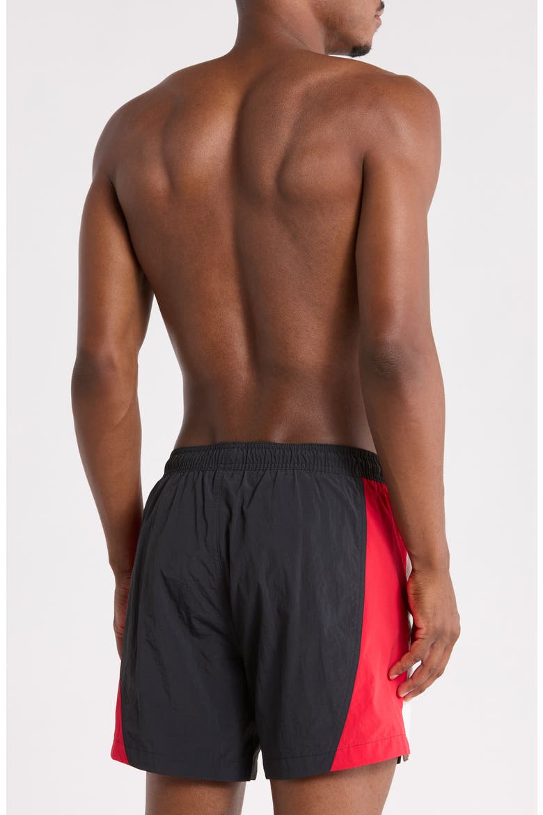 Suna Swim Trunks, Alternate, color, BLACK