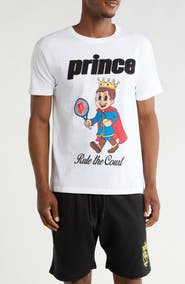 Prince Graphic Print Cotton-Blend T-Shirt
