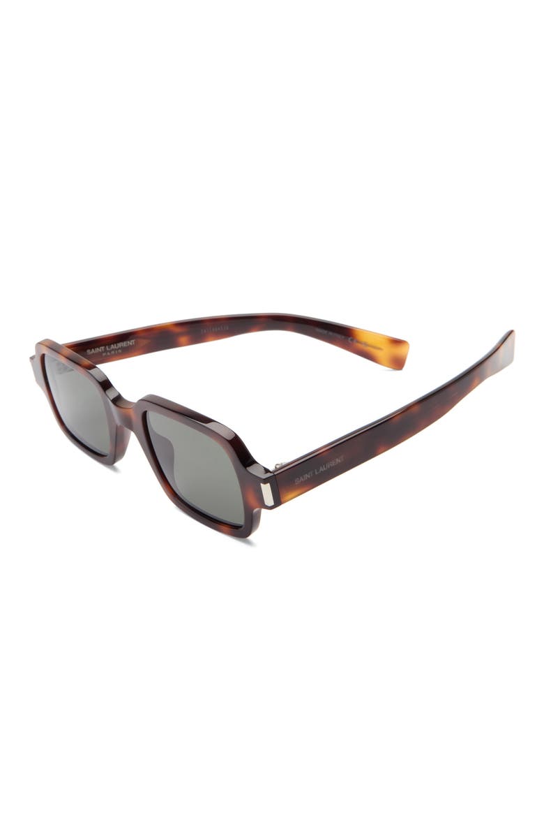 Rectangular Sunglasses, Alternate, color, HAVANA HAVANA GREY