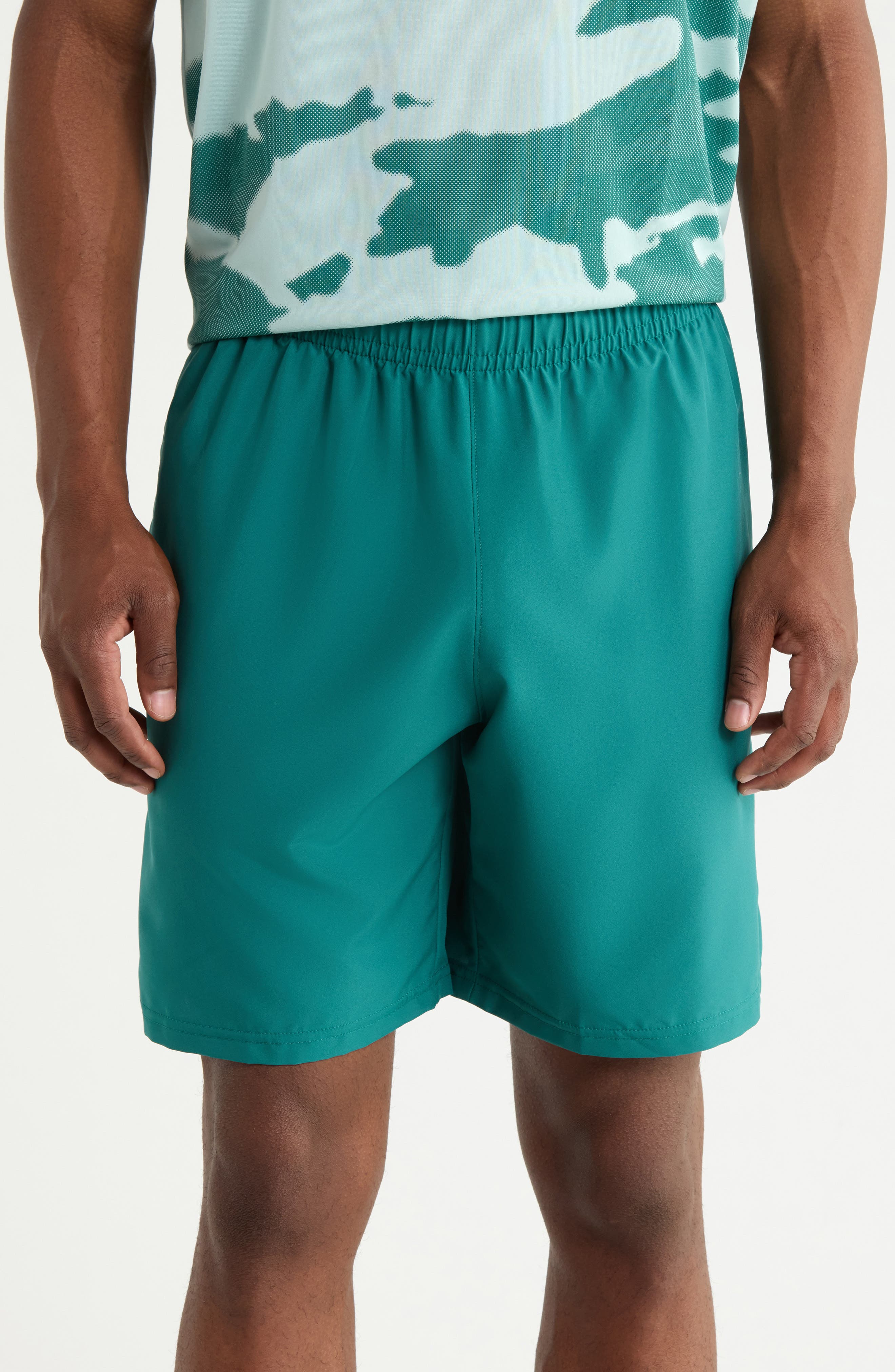 Tech Woven Wordmark Shorts
