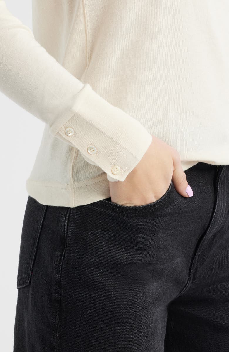 COS Pontus Long Sleeve T-Shirt, Alternate, color, White Dusty Light