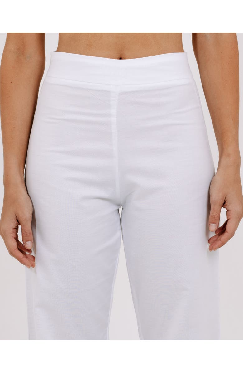 Valentina Gordon Breeze Wide-Leg Pants, Alternate, color, White