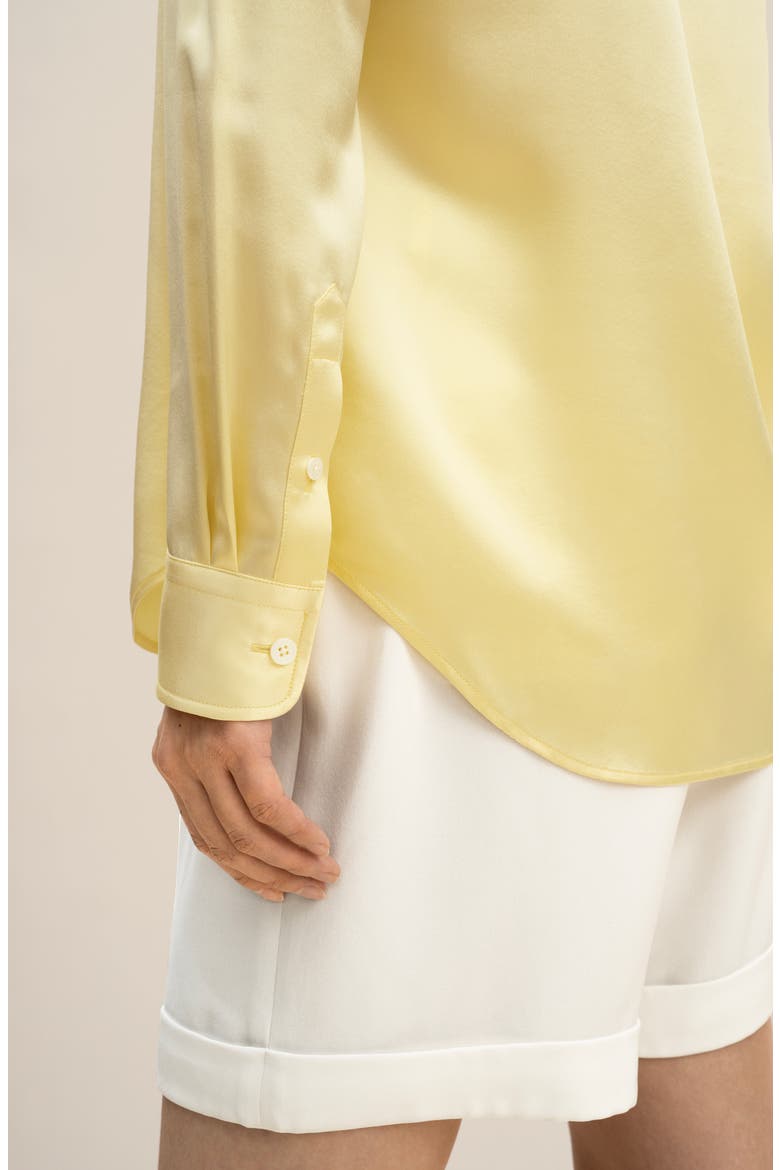 Women's Golden Cocoon Tailored Shirt, Alternate, color, Undyed Natural Golden