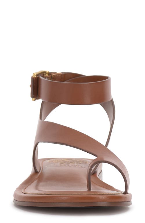 Vince Camuto Liba Ankle Strap Sandal In Caramello