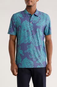 Reyn Spooner Muana Monstera Polo