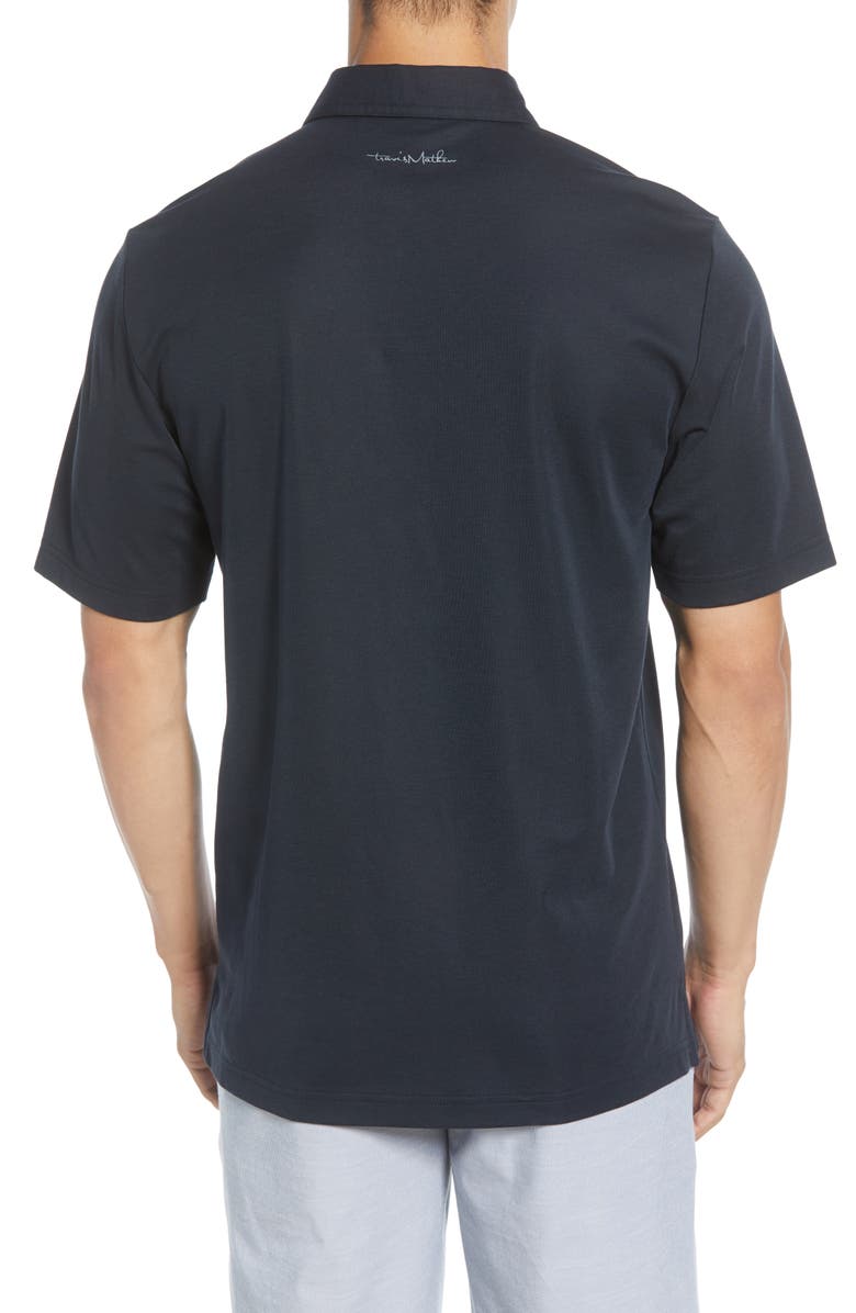 TravisMathew Rosete Stripe Performance Polo, Alternate, color,