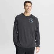 FANATICS Men's Fanatics Charcoal Utah Mammoth Authentic Pro Rink Raglan Hoodie