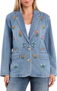 Billy T Meadow Kiss Embroidered Blazer