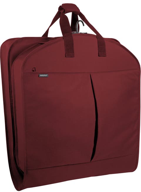 52" Deluxe Travel Garment Bag with two pockets