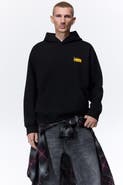 H&M Loose-fit printed hoodie