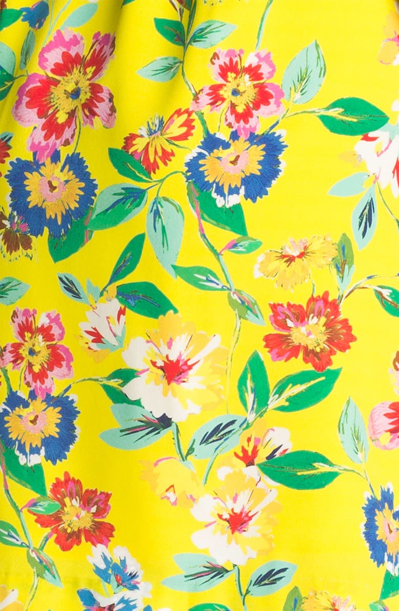 Kate Spade New York 'cathleen' print silk wrap dress, Alternate, color, 