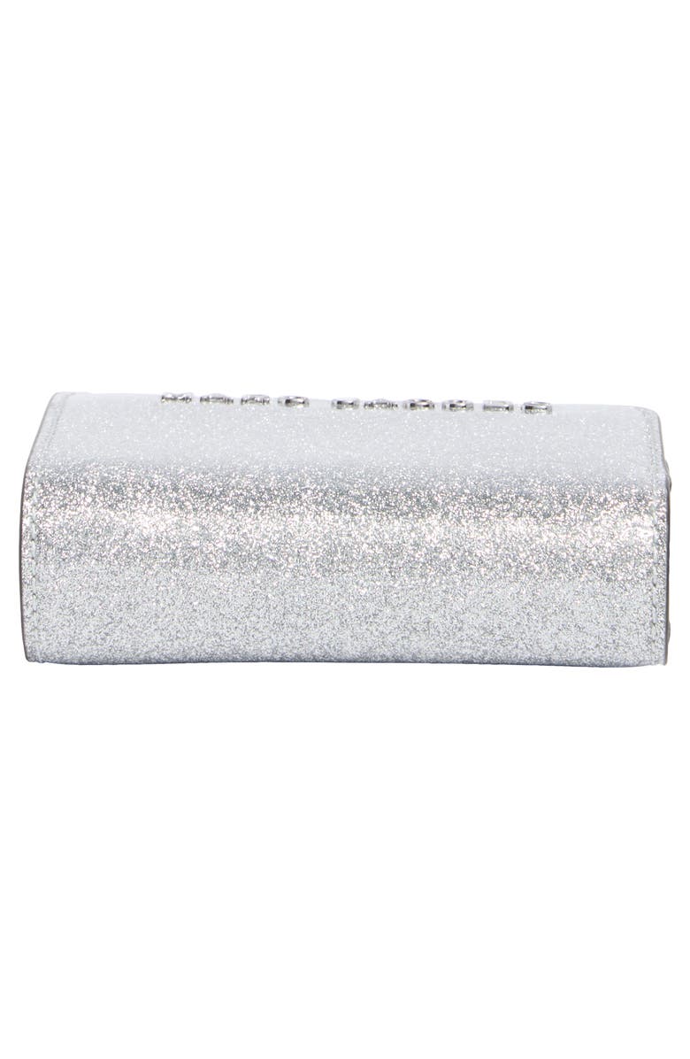 Marc Jacobs Mini Glitter Compact Wallet, Alternate, color, 