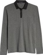 Robert Barakett Renwick Regular Fit Long Sleeve Polo