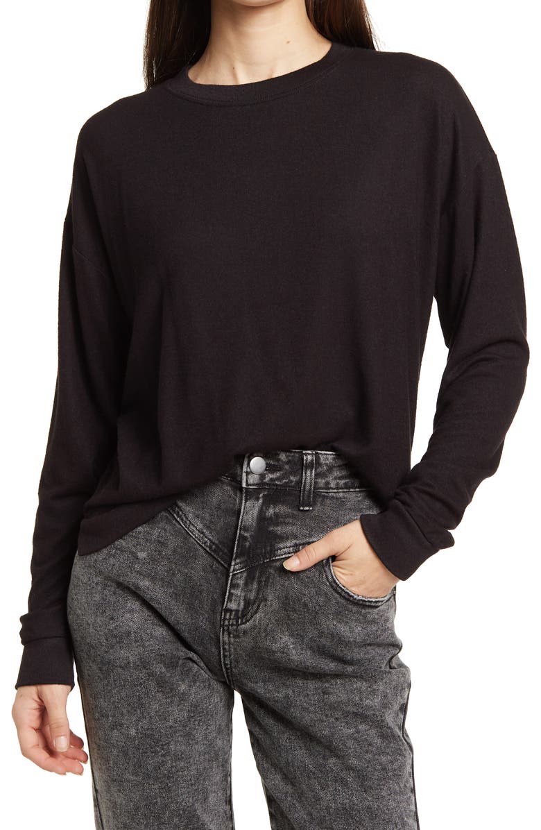 Abound Cozy Crew Neck Sweatshirt, Main, color, 