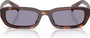 Prada 53mm Rectangular Sunglasses