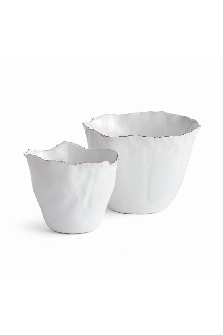 Maribella Cachepot Planters Set of 2, Main, color, White