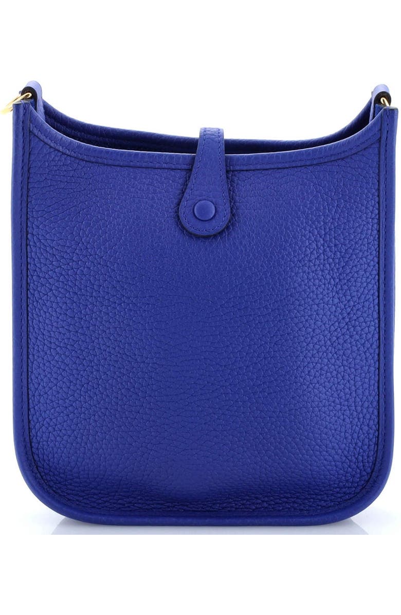 Pre-Owned Hermes Evelyne Bag Gen III Clemence TPM, Alternate, color, Bleu Royal