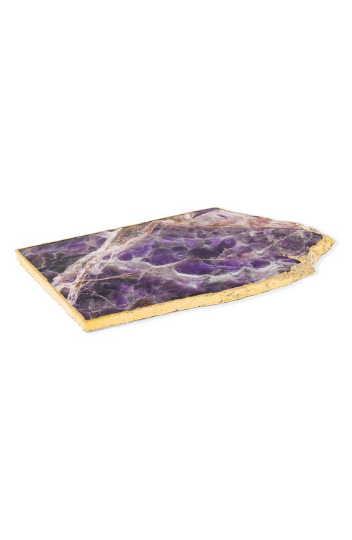 Tiramisu Amethyst Majesty Serving Platter In Purple