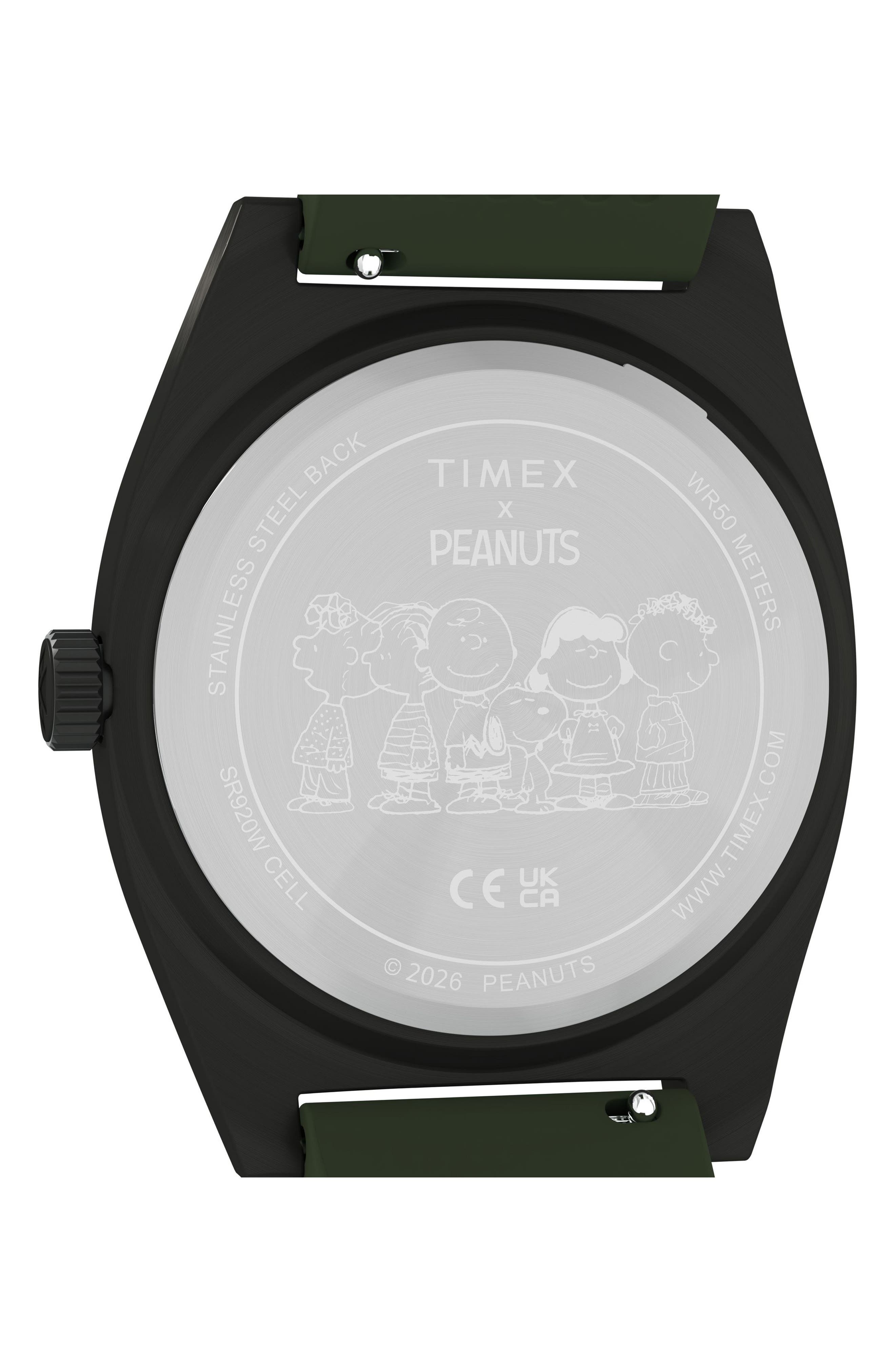 Peanuts® x Timex Expedition Snoopy Road Trip 39mm Silicone Strap
