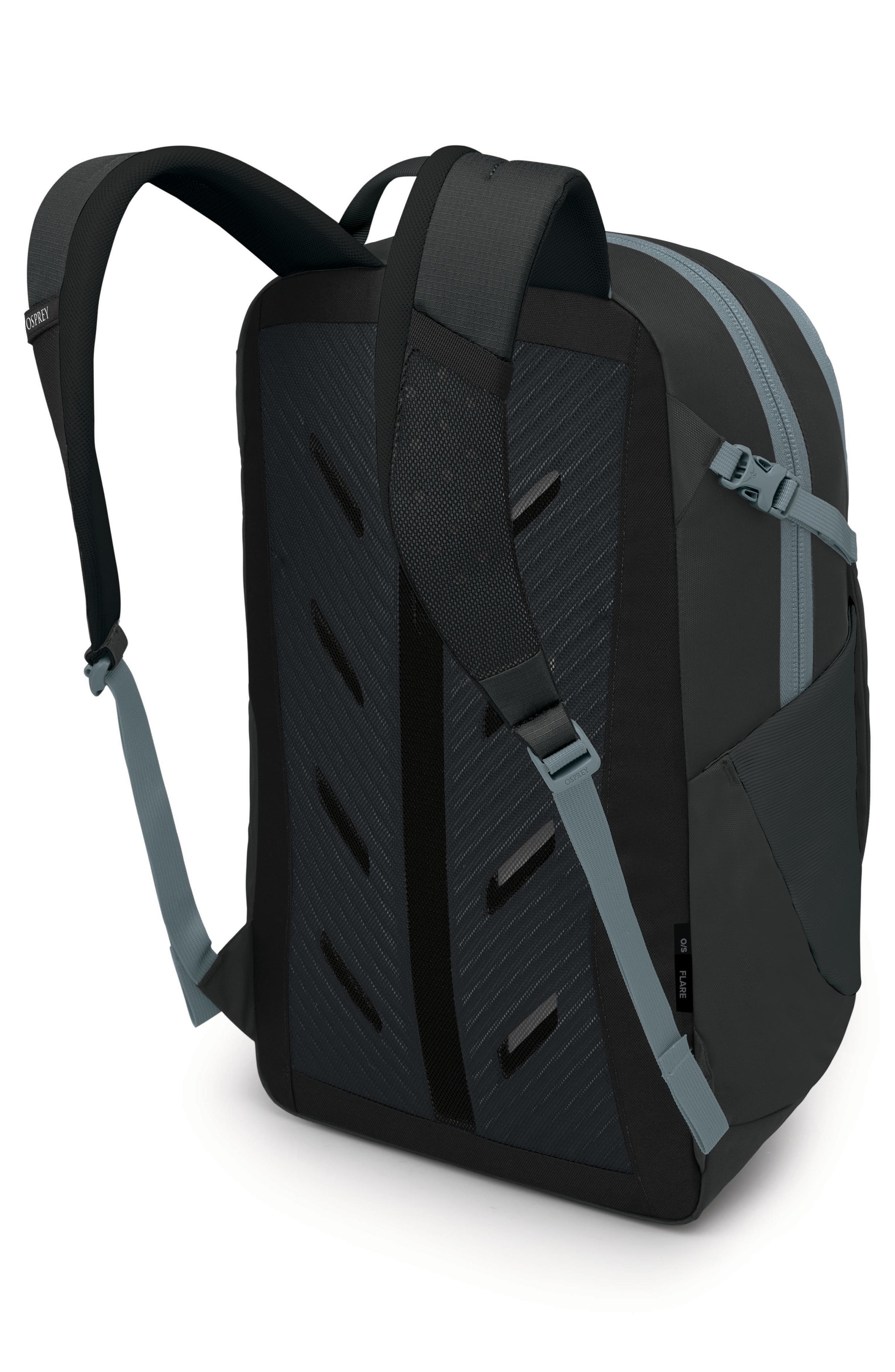 Osprey Flare 27-Liter Backpack, Alternate, color, Black/ Shale Grey