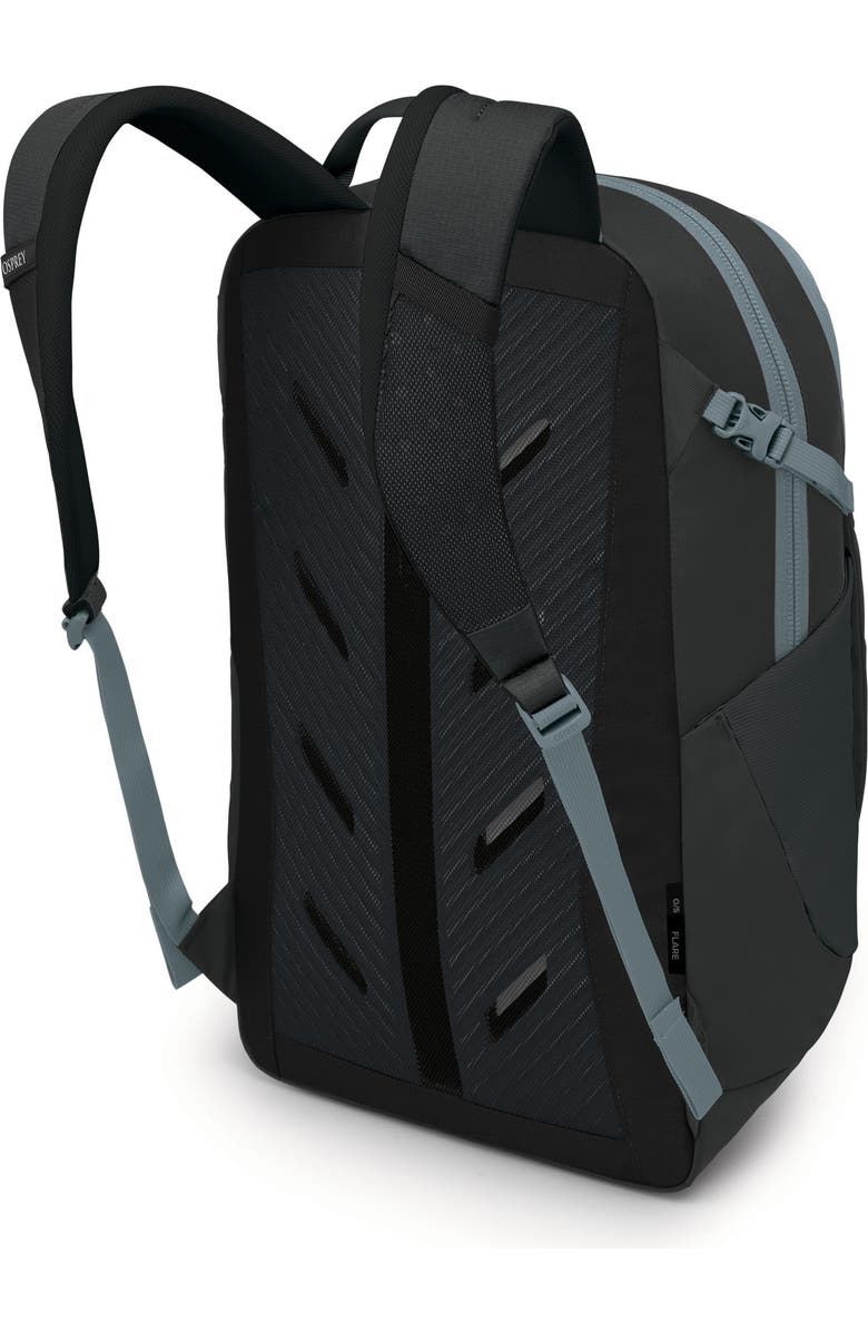 Osprey Flare 27-Liter Backpack, Alternate, color, Black/ Shale Grey